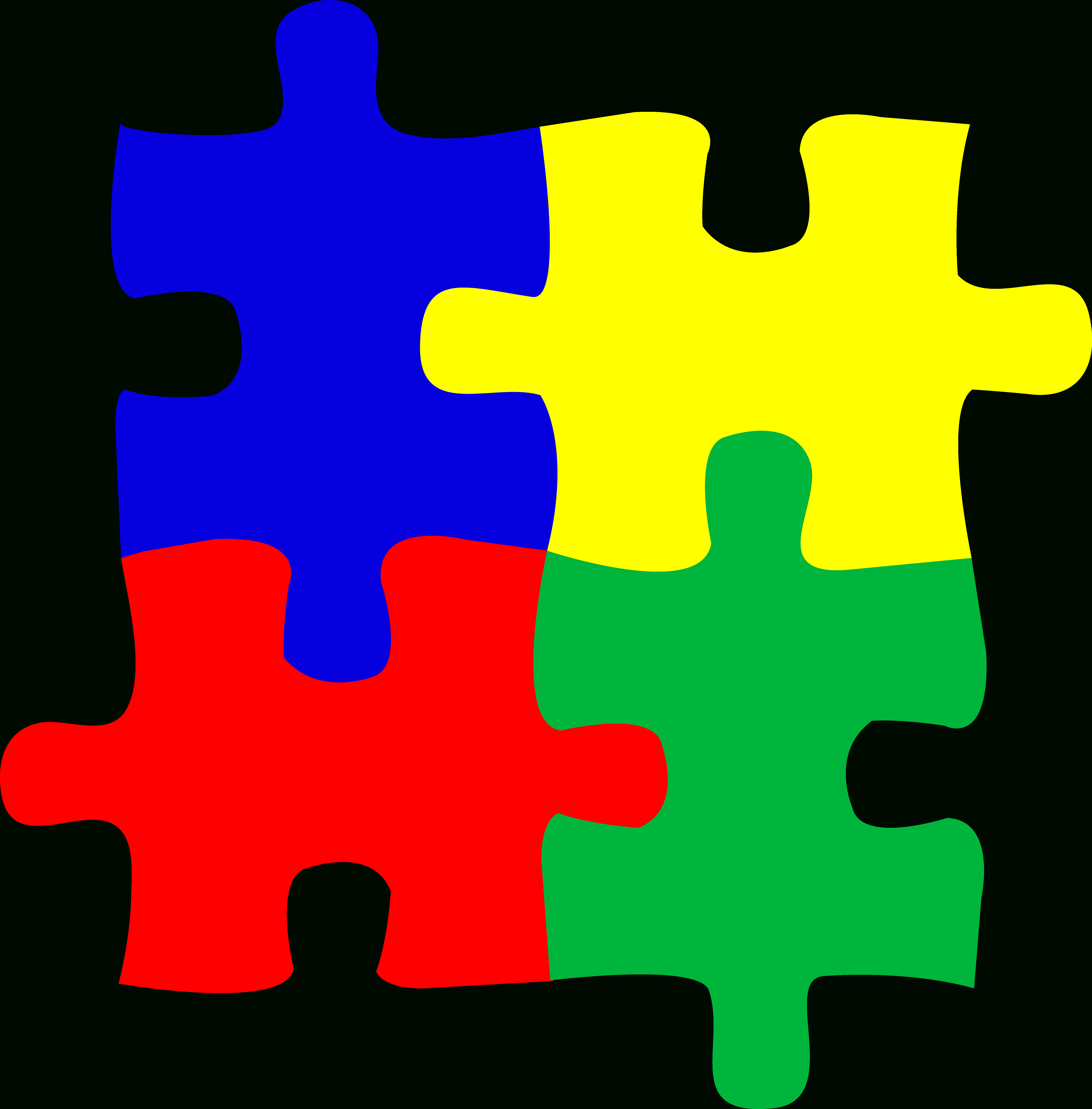 Free Jigsaw Puzzle Clipart, Download Free Clip Art, Free Clip Art On - Printable Logo Puzzle