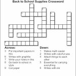 Free Make Your Own Crosswords Printable | Free Printables   Make Your Own Crossword Puzzle Printable