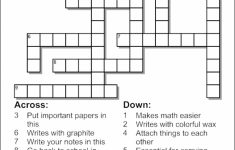 Make Your Own Crossword Puzzle Printable