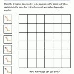 Free Math Puzzles 4Th Grade   Printable Crossword Puzzle For 4Th Graders