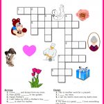Free Mother's Day Crossword Puzzle Printable | Crafts For Kids   Free Printable Crossword Puzzle Of The Day