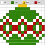 Free Printable Christmas Pixel Puzzles Activity For Kids | Kbn   Printable Pixel Puzzles