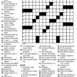 Free Printable Crosswords Easy | Free Printables   Printable Entertainment Crossword Puzzles