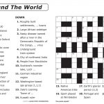 Free Printable Large Print Crossword Puzzles | M3U8   Bible Crossword Puzzles For Kids Free Printable