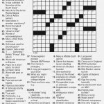 Free Printable Large Print Crossword Puzzles | M3U8   Printable Crossword Puzzle For 10 Year Old