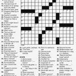 Free Printable Large Print Crossword Puzzles | M3U8   Simple Crossword Puzzles Printable