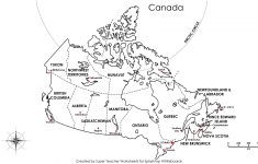Printable Puzzle Map Of Canada