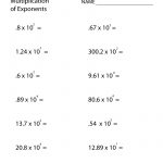 Free Printable Multiplication Of Exponents Worksheet For Eighth Grade   Printable Math Puzzles For 8Th Graders