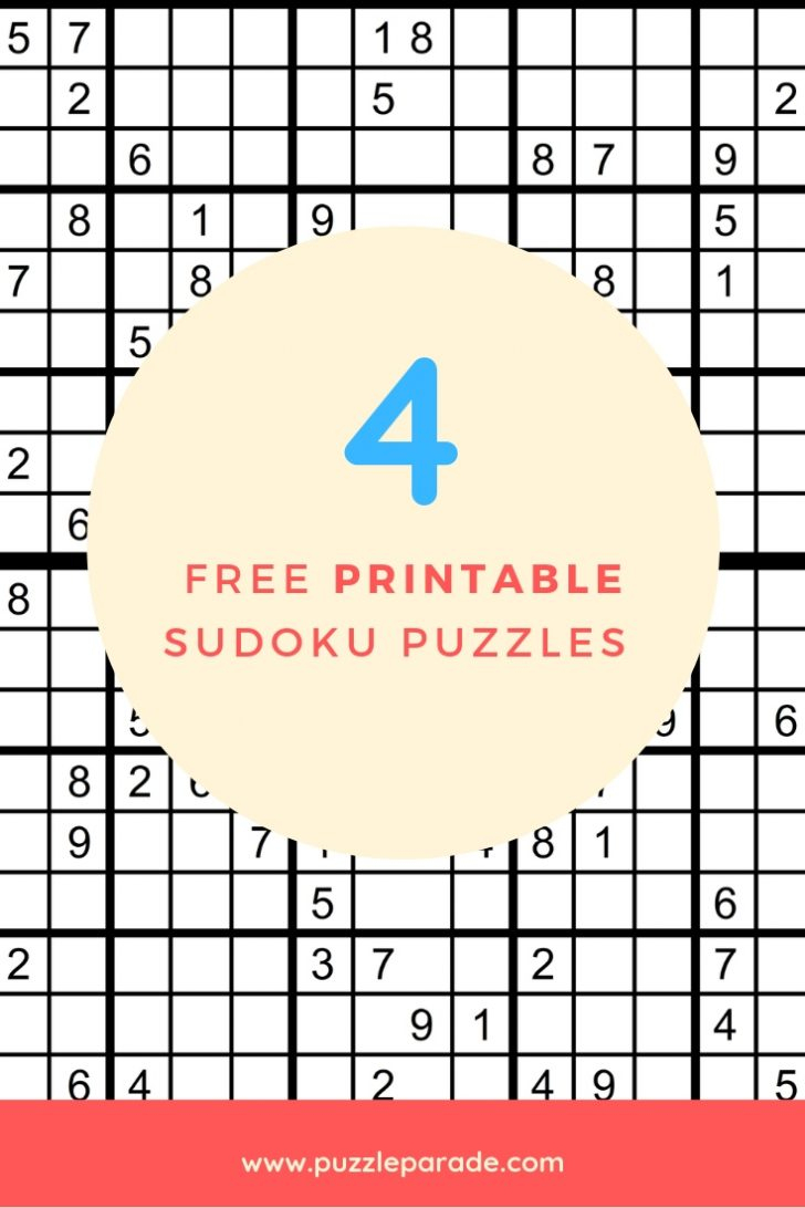 Free Printable Sudoku Puzzles Pdf | Free Printables - Printable Sudoku Puzzles 16X16 Free