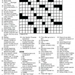 Free Printable Themed Crossword Puzzles – Myheartbeats.club   Printable Crossword Puzzle 2018