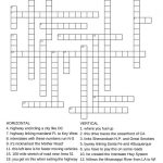 Free Printable Travel Games For Kids   Printable Crossword Puzzles For Tweens