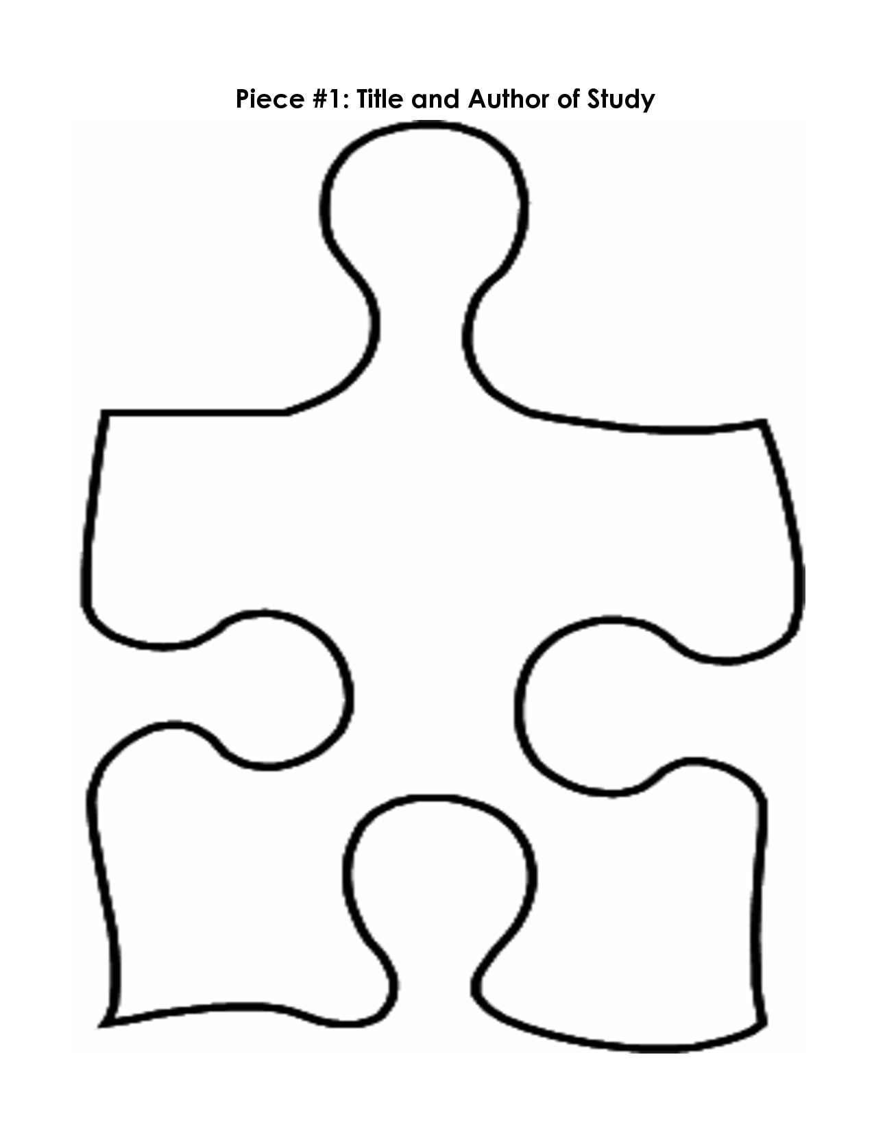 Free Puzzle Pieces Template, Download Free Clip Art, Free Clip Art - Printable 2 Piece Puzzles