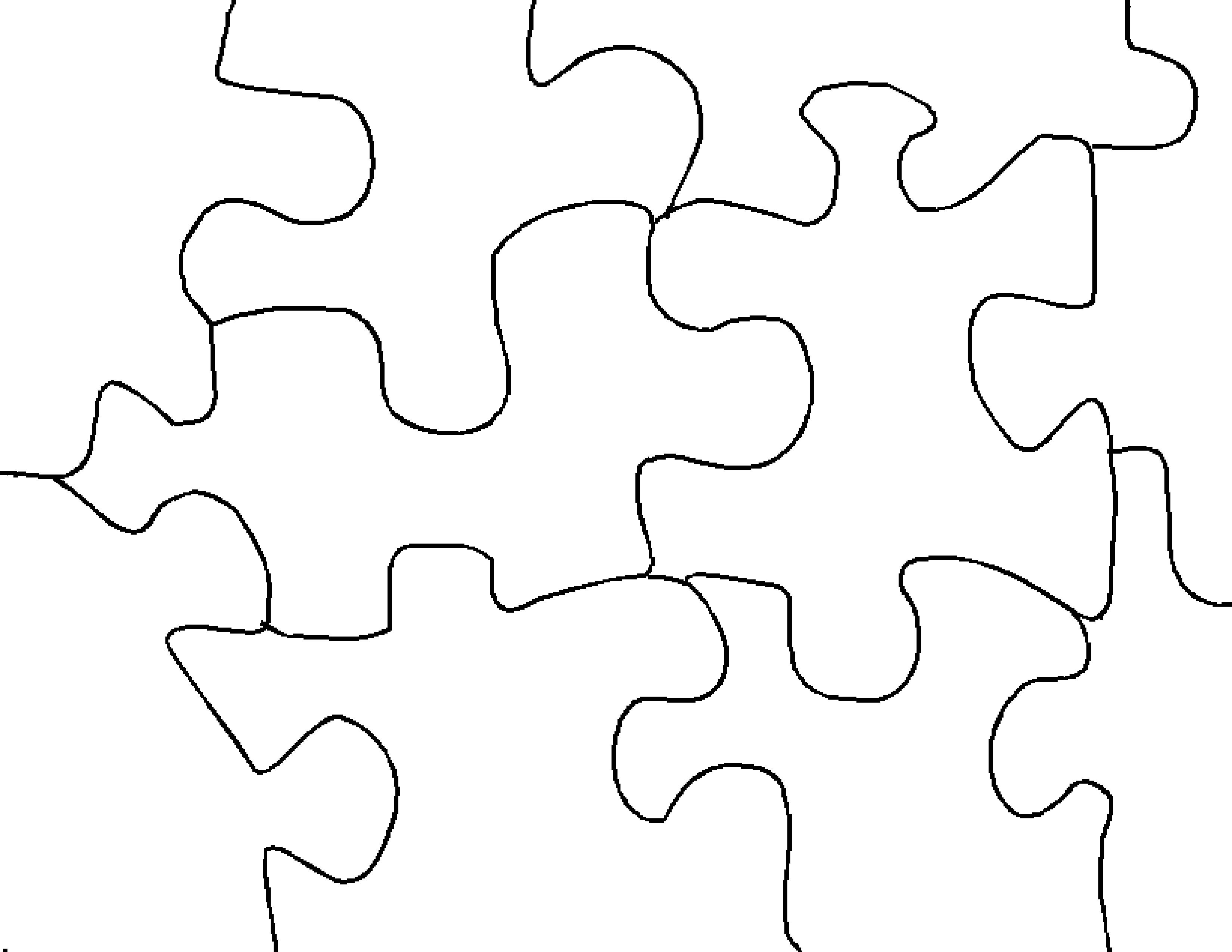 009 Blank Puzzle Pieces Template Best Ideas 9 Piece Jigsaw Pdf 6 6