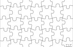 Printable Jigsaw Puzzles Template