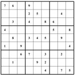 Free Sudoku Puzzles | Enjoy Daily Free Sudoku Puzzles From Walapie   5 Star Sudoku Puzzles Printable