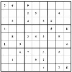 Free Sudoku Puzzles | Enjoy Daily Free Sudoku Puzzles From Walapie   Free Printable Sudoku Puzzles