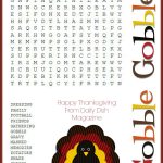 Free Thanksgiving Puzzles ~ Word Search And Maze Printable | Crafty   Printable Thanksgiving Puzzle