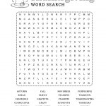 Fun & Free Printable Thanksgiving Word Search   Thanksgiving   Free   Printable Thanksgiving Puzzles