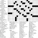 Gallery: Printable Sunday Premier Crossword,   Coloring Page For Kids   Frank A Longo Printable Crossword Puzzles