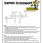 Garden Curriculum Crossword Answers | Woo! Jr. Kids Activities   Printable Gardening Crossword Puzzle