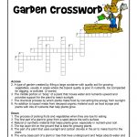 Garden Curriculum Crossword Printable | Woo! Jr. Kids Activities   Printable Garden Crosswords