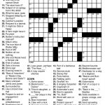 General Knowledge Easy Crossword Puzzles | Penaime   Free Printable   Easy Crossword Puzzles Free Online Printable