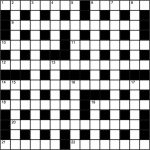 Genius Crossword No 143 | Crosswords | The Guardian   Guardian Printable Quick Crossword
