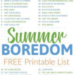 Grab This Printable List Of 60 Things To Do When You're Bored. When   Printable Puzzles To Do When Bored