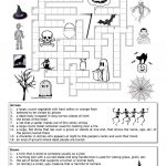 Halloween Crossword Worksheet   Free Esl Printable Worksheets Made   Printable Halloween Crossword