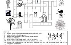 Halloween Crossword Worksheet – Free Esl Printable Worksheets Made – Printable Halloween Crossword