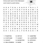 Halloween Word Search Puzzle: Find The Halloween Vocabulary In This   Printable Halloween Puzzle