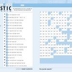 Handy Acrostic Magazine   Lovatts Crossword Puzzles Games & Trivia   Printable Acrostic Puzzle