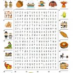 Happy Thanksgiving   Wordsearch Puzzle Worksheet   Free Esl   Printable Thanksgiving Puzzle
