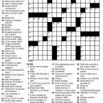 Hard Crossword Puzzles Printable And 8 Best Of Printable Difficult   Printable Crossword Difficult