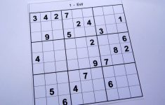Printable Sudoku Puzzle Hard