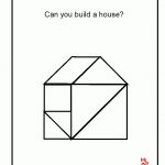 House Tangrams Printable | Preschool   Family | Tangram Puzzles   Printable Tangram Puzzles For Kindergarten