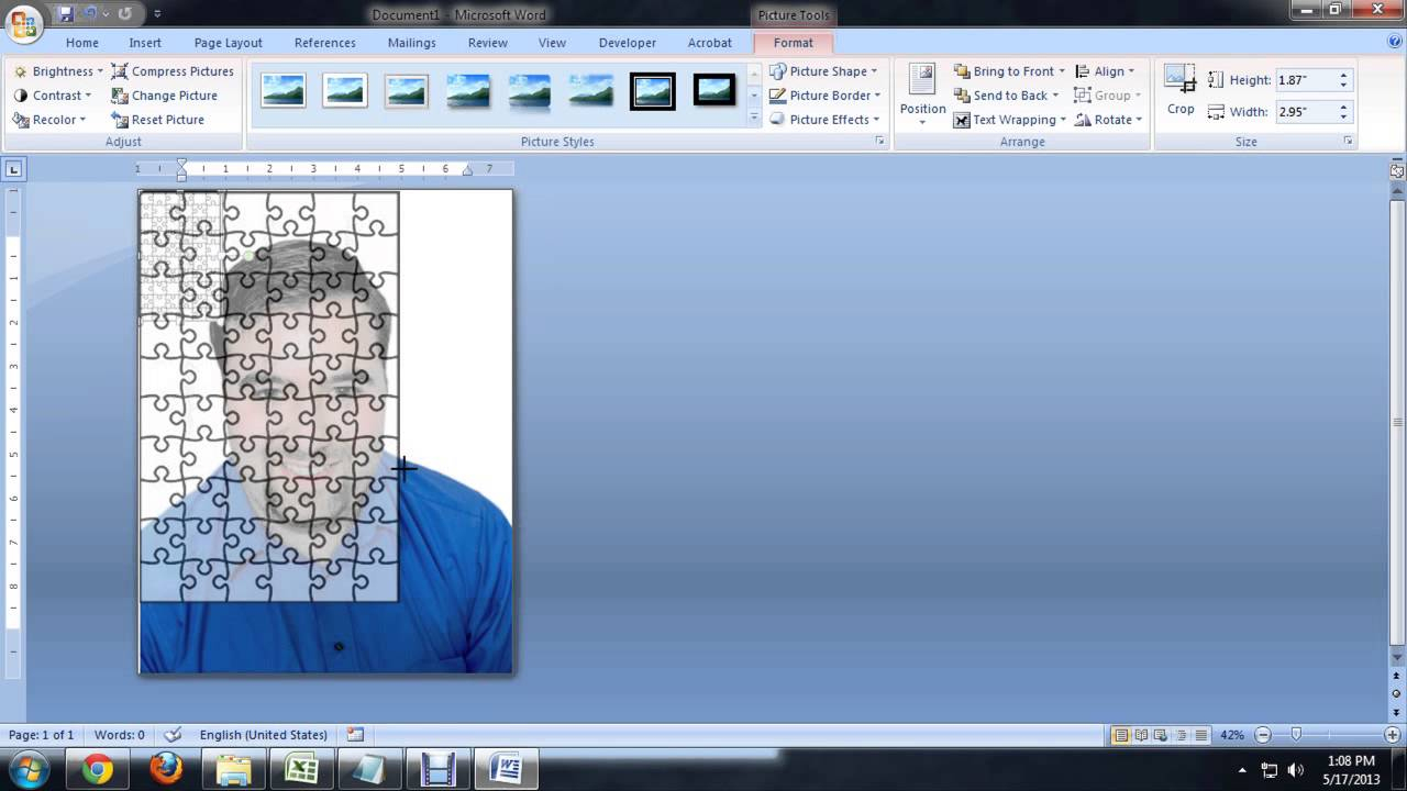 How To Create Jigsaw Puzzles In Microsoft Word, Powerpoint Or - Printable Jigsaw Puzzle Maker Software