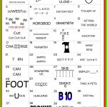 I Made This Printable Word Puzzle To Be Used For The Blue & Gold   Printable Pictogram Puzzles