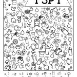 I Spy Free Printable Kids Game | Spy School Camp | Road Trip Games   I Spy Puzzles Printable