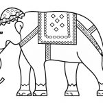 Indian Elephant Coloring Page | Free Printable Coloring Pages   Printable Elephant Puzzle