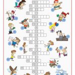 Irregular Verbs Crossword Puzzle Worksheet   Free Esl Printable   Worksheet Verb Puzzle