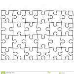 Jigsaw Puzzle Design Template | Free Puzzle Templates 1300.1390   Printable Jigsaw Puzzle Maker