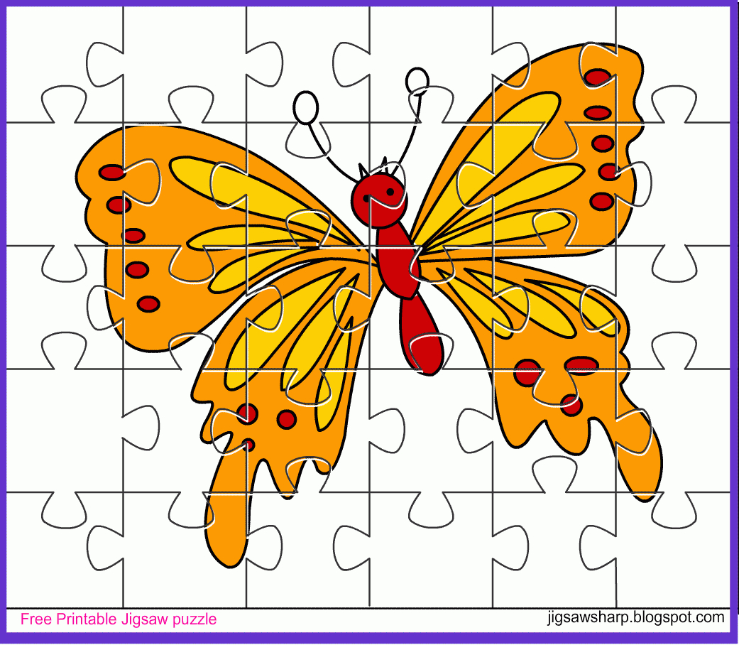 Jigsaw Puzzle Template Printable - Bing Images | Occ Paper | Free - Printable Jigsaw Puzzles