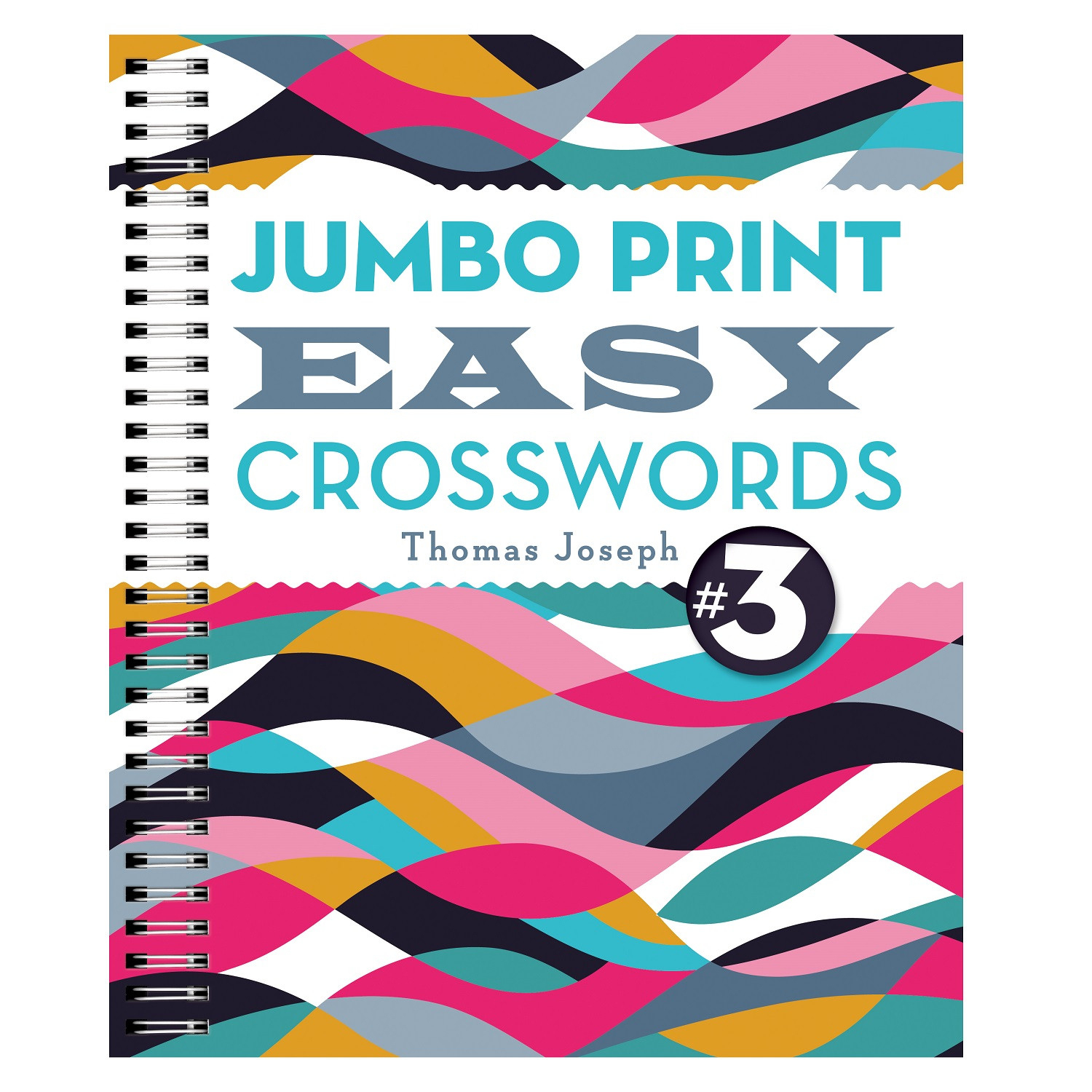 Jumbo Print Easy Crosswords Book 3. Puzzle Book - Puzzle Print Uk