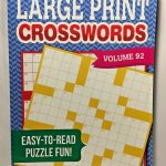 Kappa Large Print Crosswords Puzzles Volume 92 #kappa | Puzzle Books   Large Print Crossword Puzzle Books For Seniors