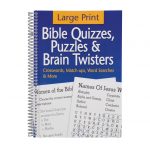 Large Print Bible Puzzle Book   Bible Puzzles   Walter Drake   Puzzle Print Reviews