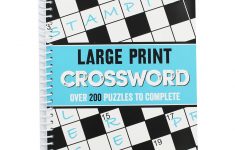 Large Print Crossword Puzzle Books