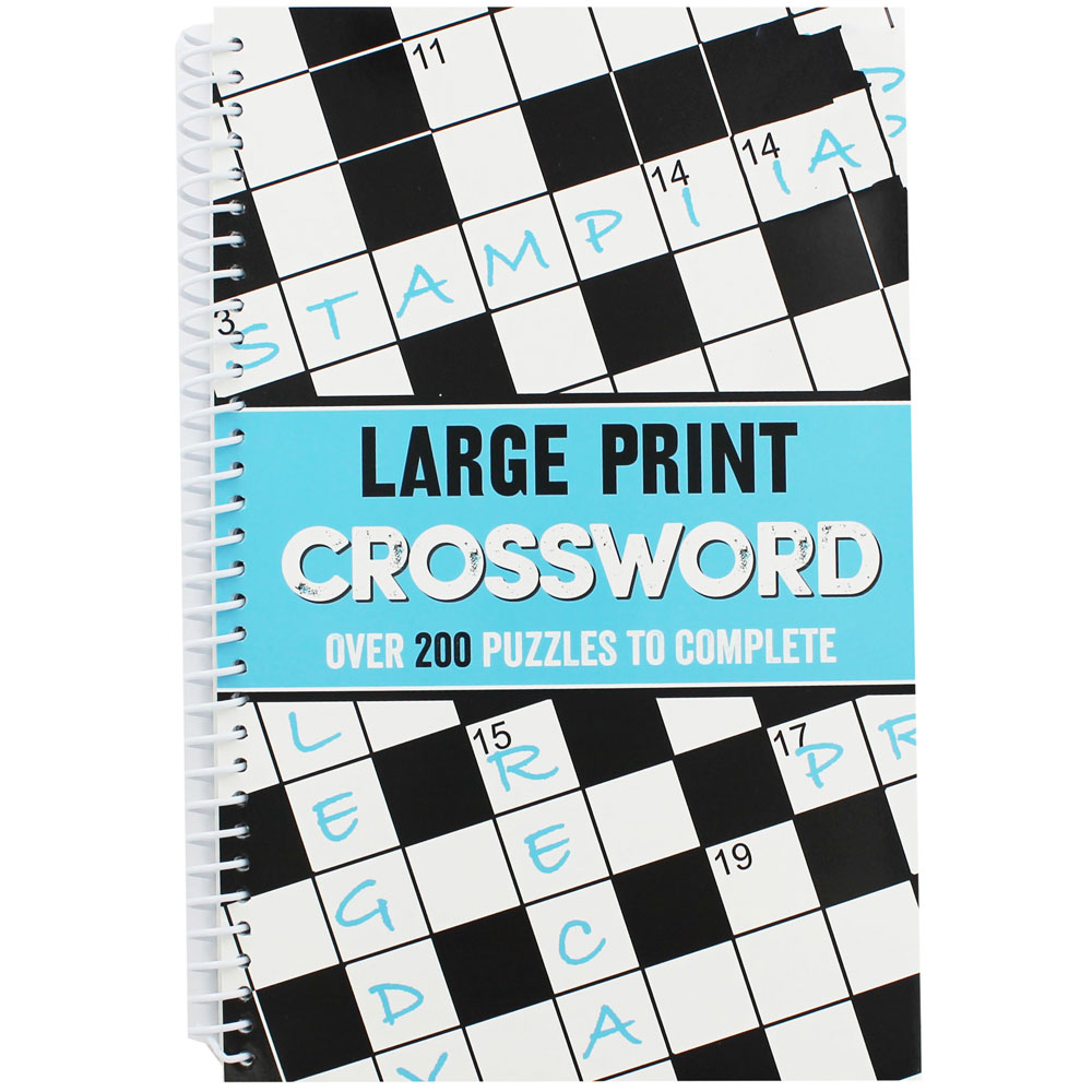 Large Print Crossword Puzzle Books Printable Crossword Puzzles