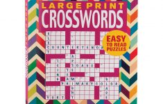 Large Print Crossword Puzzle Books For Seniors