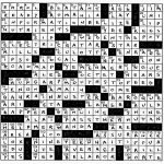 Lem's Levity: Port Cities   Printable Crossword Puzzles By Frank Longo